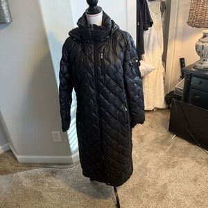 Lauren Ralph Lauren Packable Down Puffer Quilted Long Coat Women's Size XL